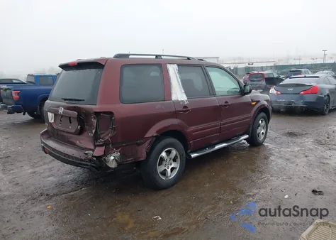 2007 Honda Pilot Ex-L z USA, uszkodzony, nr VIN 2HKYF18587H533170